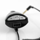 Ο δέκτης &amp; η μουσική κλήσης απάντησης φορτιστών αυτοκινήτων Bluetooth v3.0 USB ελέγχουν τη με ελεύθερα χέρια εξάρτηση αυτοκινήτων