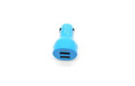 2 σε 1 φως των καθολικών USB αυτοκινήτων οδηγήσεων φορτιστών για το μπλε Smartphones