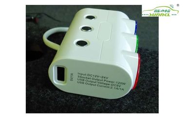 Συνεχές ρεύμα 12V - 24V φορτιστής αυτοκινήτων USB
