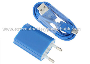 Ζωηρόχρωμο καθολικό USB τοίχων βούλωμα της ΕΕ φορτιστών ταξιδιού φορτιστών 5V 1A για τη Samsung/iPhone