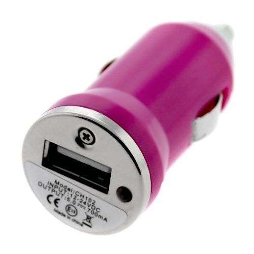 Ρόδινοι Apple φορτιστές αυτοκινήτων iPhone USB για το iPhone της Apple 4/4G με τον αναπτήρα πούρων αυτοκινήτων